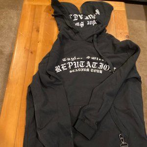 Official Original Taylor Swift Reputation Snake Hoodie Like New Black Size M